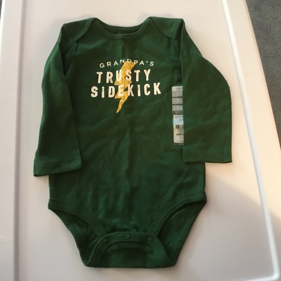 green long sleeve onesie